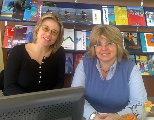Naz Kahveci (on left)Head of Management