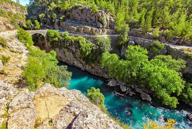 Koprulu canyon national park köprülü kanyon milli parki