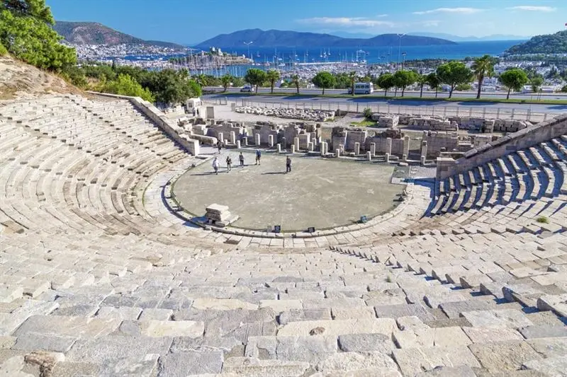 the Ancient Theater of Bodrum