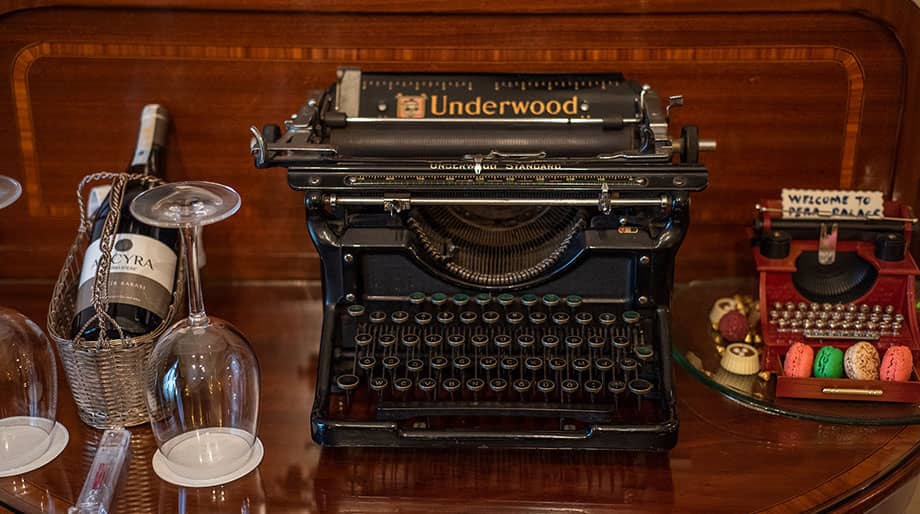 agatha christie room pera palace