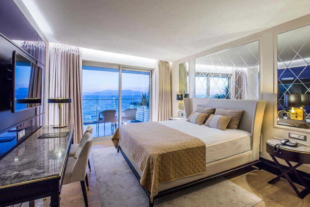 charisma de luxe hotel deluxe sea view view room